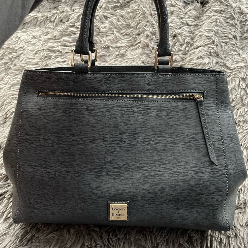 Dooney & bourke zip satchel.